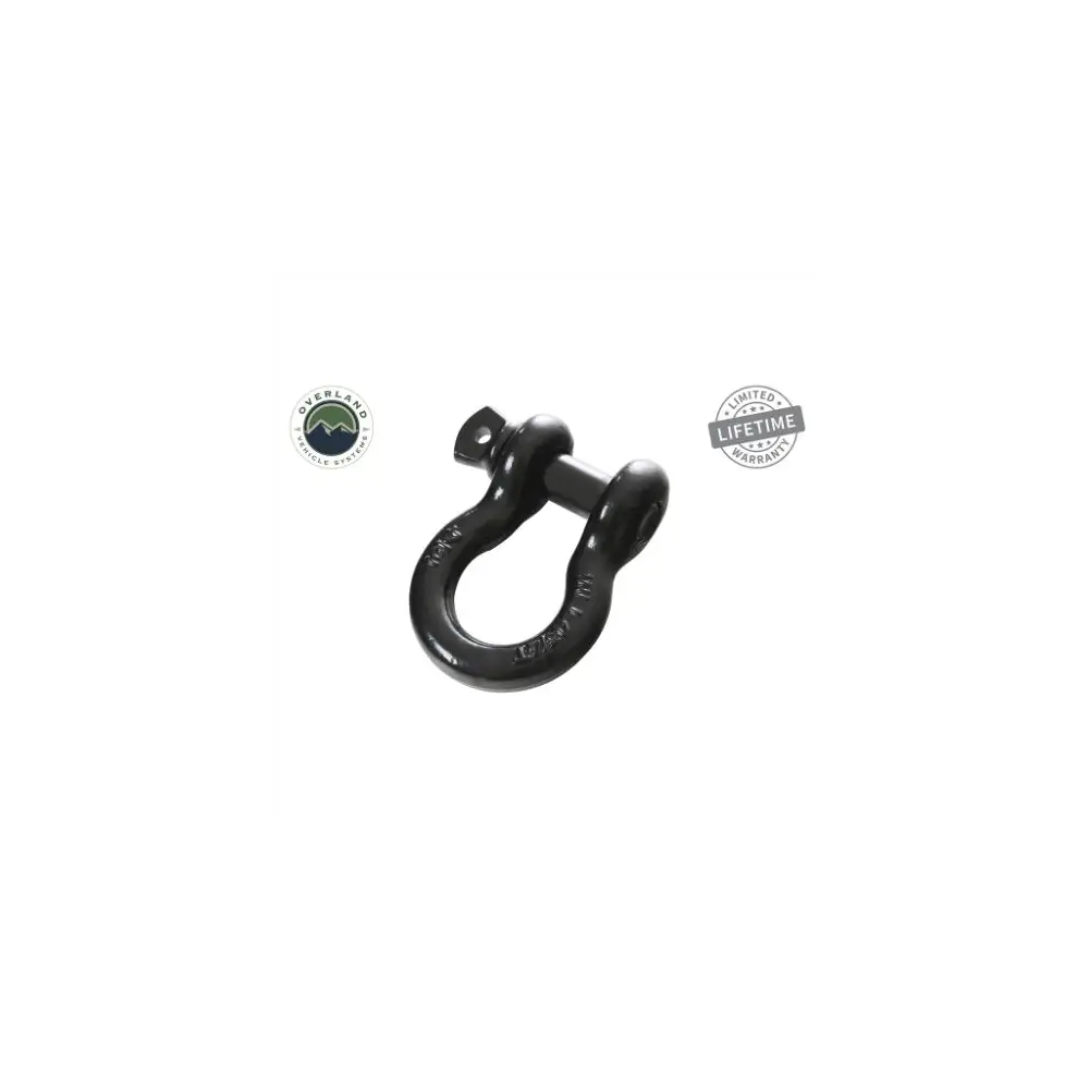 Recovery Shackle 3/4 Inch 4.75 Ton Steel Gloss Black - OVS19019901